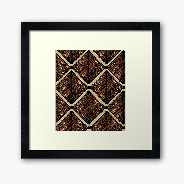 Mapipis Camel Framed Art Print