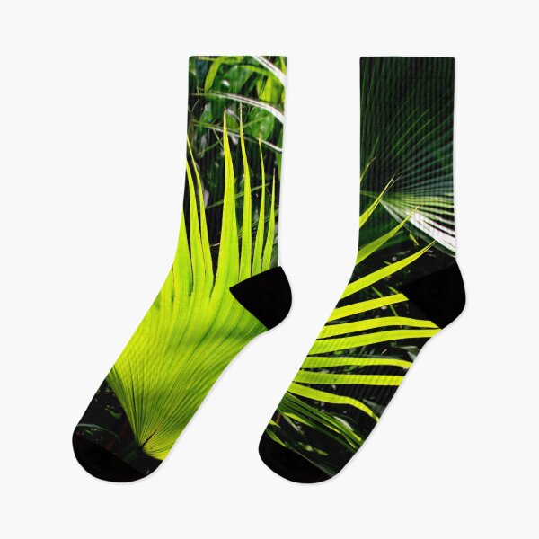 Item preview, New Palm Leaf - The Tropical House in Vancouver designed and sold by AnnDixon.