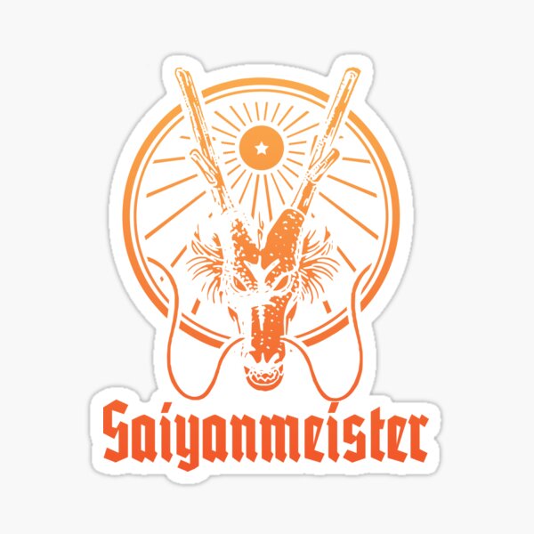 Saiyan Meister Pegatina
