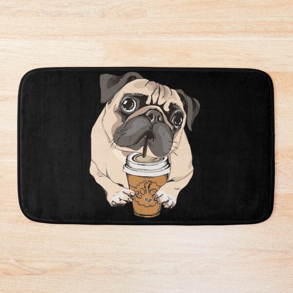 Item preview, Pug coffee designed and sold by titanosdesign.
