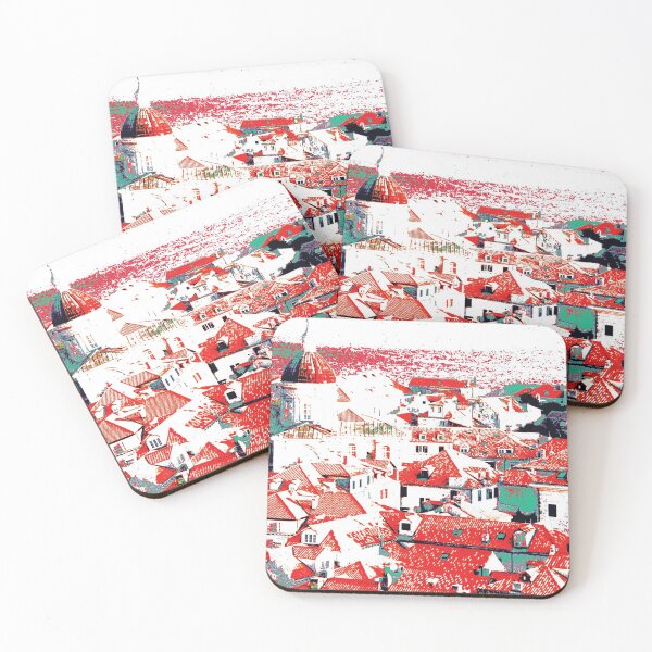 Item preview, Christmas Rooftops in Dubrovnik designed and sold by Michael Ingramm.