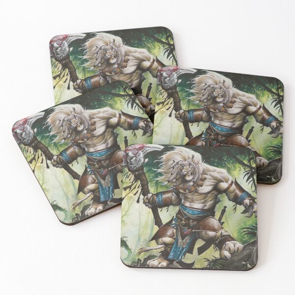 Item preview, Cat Man Warrior designed and sold by FantasyCentral.