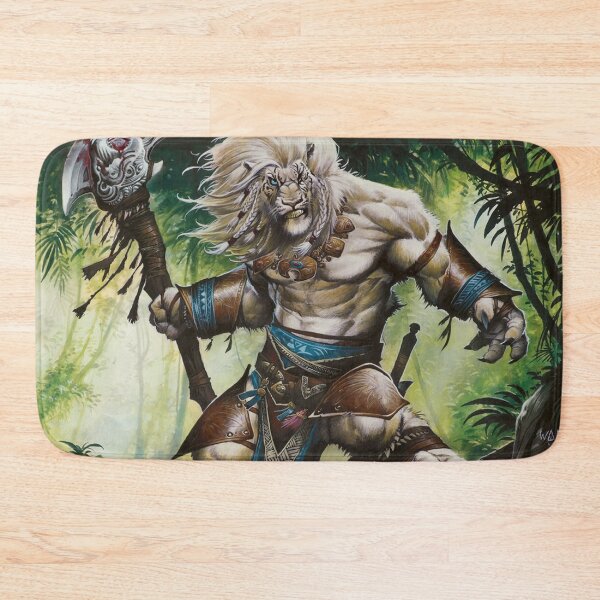 Item preview, Cat Man Warrior designed and sold by FantasyCentral.