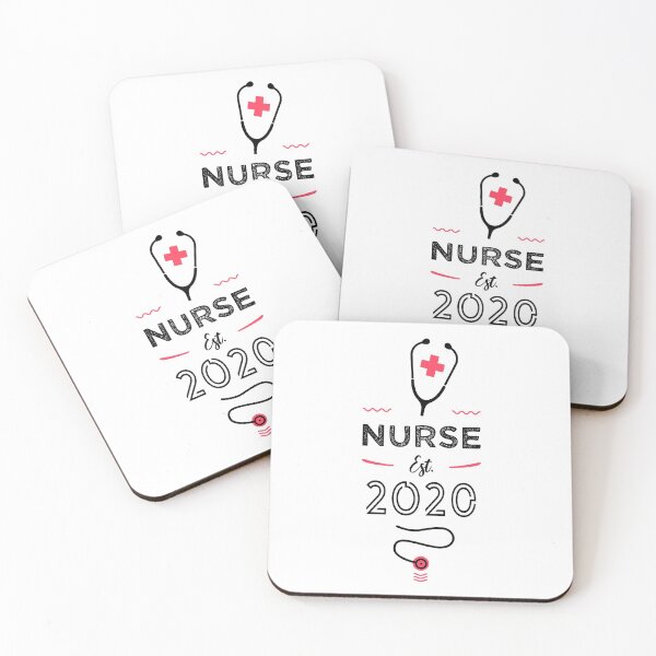 Item preview, Nurse Est 2020 designed and sold by lepetitcalamar.