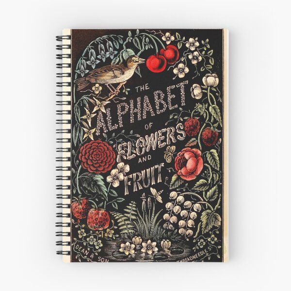 Item preview, The alphabet of flowers and fruit - cover designed and sold by DejaVuStudio.