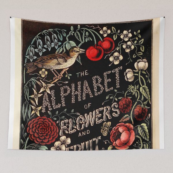Item preview, The alphabet of flowers and fruit - cover designed and sold by DejaVuStudio.