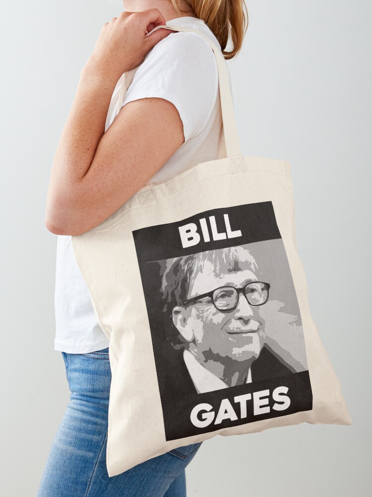 Bill Gates portrait Weekender Tote Bag by Suzann Sines - Pixels Merch