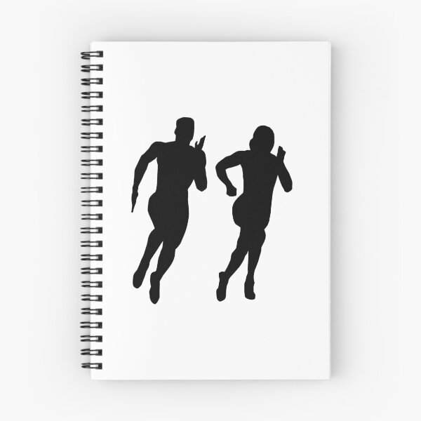 Item preview, Runner couple, running designed and sold by claudiasartwork.