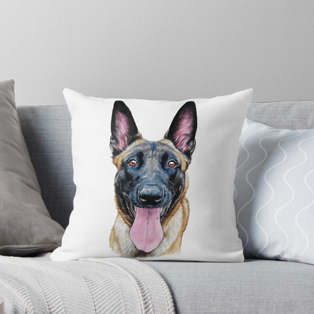 Item preview, Throw Pillow designed and sold by RozThompsonArt.