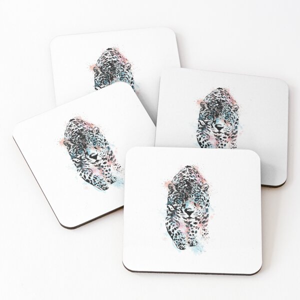 Item preview, Leopard, watercolor Leopard, Leopard art designed and sold by Rosaliartbook.