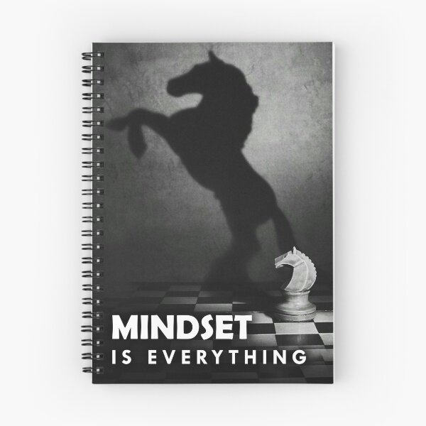 Item preview, Mindset Is Everything Entrepreneur Motivation Horse Chess designed and sold by SuccessHunters.