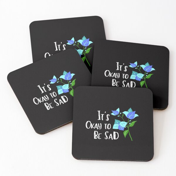 Item preview, Sadness Mental Health Cute Funny Gift Sarcastic Happy Fun Introvert Awkward Geek Hipster Silly Inspirational Motivational Birthday Present designed and sold by EpsilonEridani.