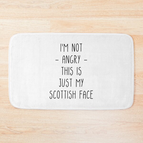 Item preview, Funny Scottish Shirt: I'm Not Angry This Is Just My Scottish Face designed and sold by T-shirt For You.