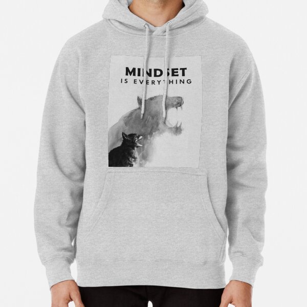 "Mindset Is Everything" Pullover Hoodie by SuccessHunters Redbubble
