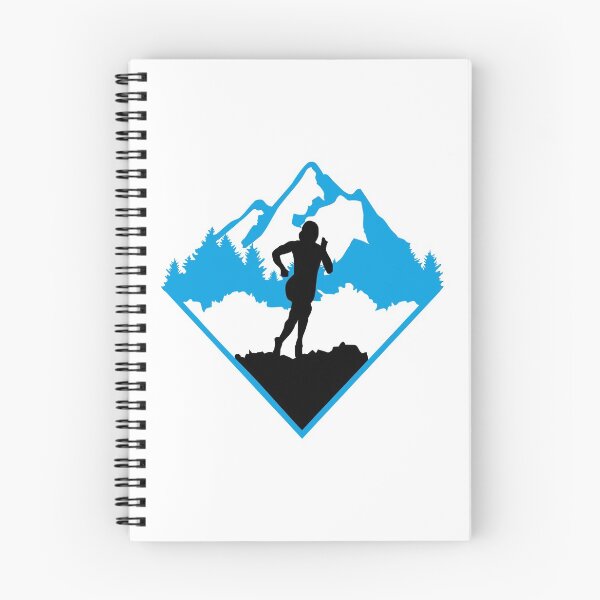 Item preview, Trail running, runner, running designed and sold by claudiasartwork.
