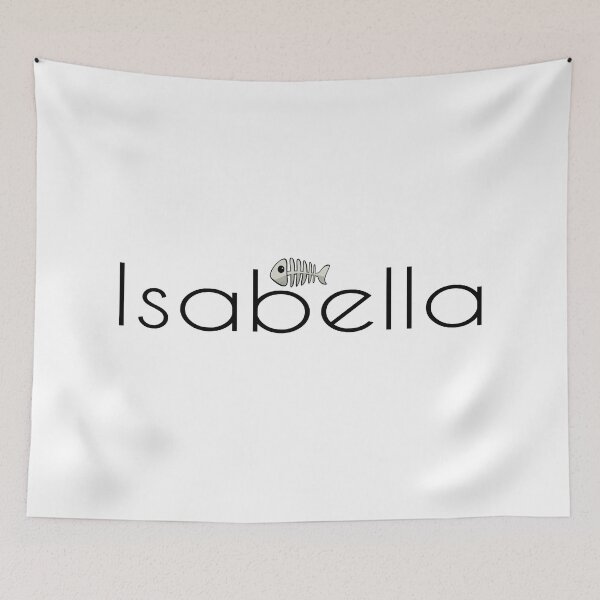 Aperçu de l'œuvre Isabella Fish Bone Name créée et vendue par ProjectX23.