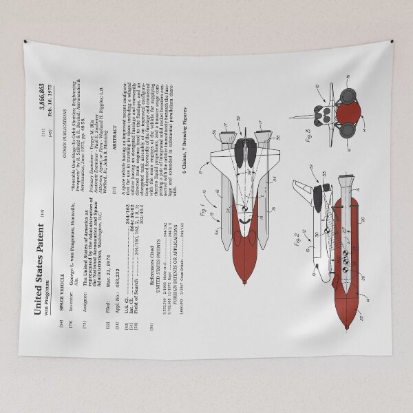 Artikelvorschau, Space Shuttle Patent entworfen und verkauft von FinlayMcNevin.