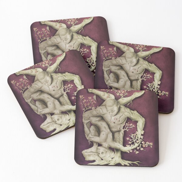 Item preview, Entangled - Gold & Burgundy designed and sold by studioace.