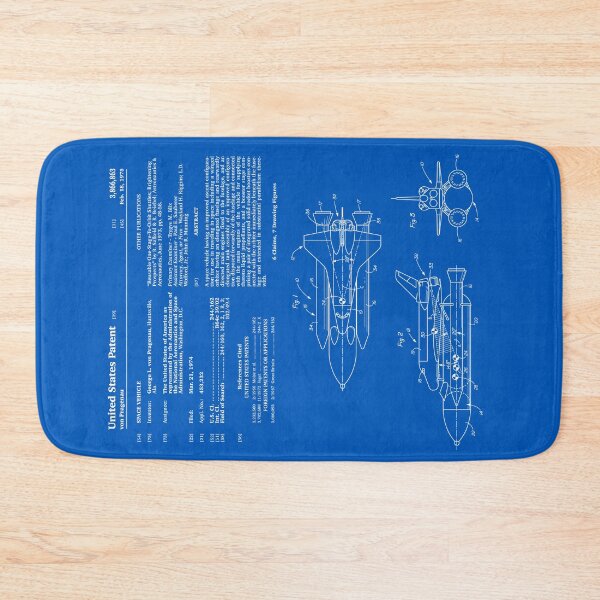Artikelvorschau, Space Shuttle Patent - Blaupause entworfen und verkauft von FinlayMcNevin.
