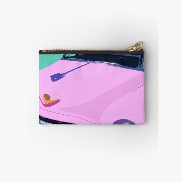 Artikelvorschau, Rosa Retro-Auto entworfen und verkauft von Mark Vickers.