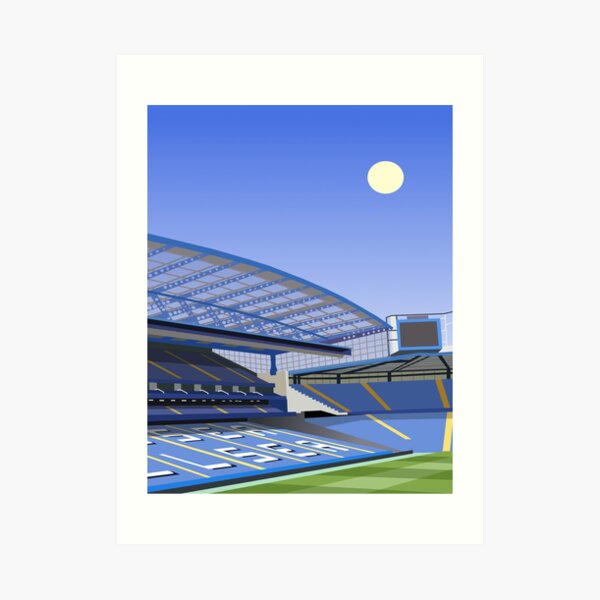 Drivkraft kat øre Stamford Bridge" Art Print for Sale by FootballArcade | Redbubble