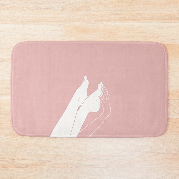 Item preview, Minimalist drawing: hand touches foot | Helios - Part II designed and sold by RebeccaCeleste.