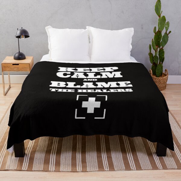 Item preview, Stay calm and blame the healers designed and sold by playerpup.