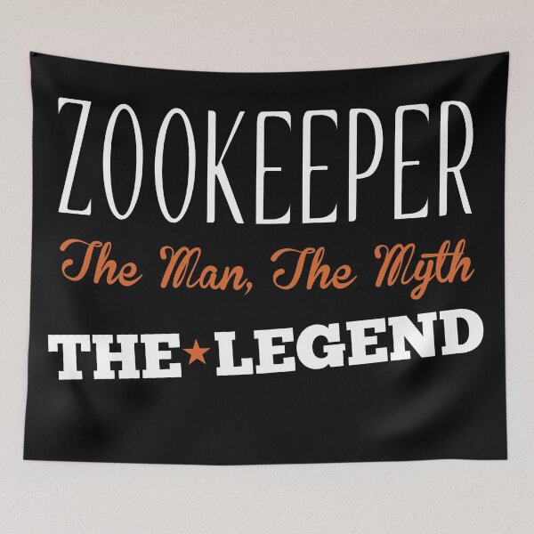 Item preview, zookeeper the man the myth the legend designed and sold by johnny99987.