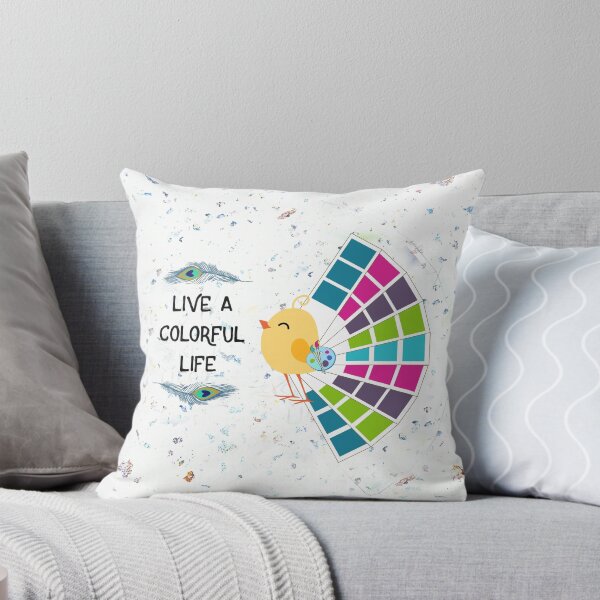 Item preview, Colorful Life Peacock Chick designed and sold by lowodesigns.