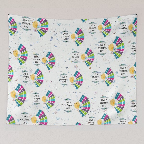 Item preview, Colorful Life Peacock Chick designed and sold by lowodesigns.