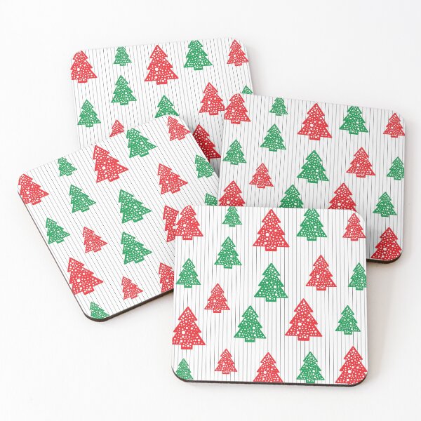 Item preview, Dotted Pine Trees On Pinstripes  designed and sold by Zethinova.