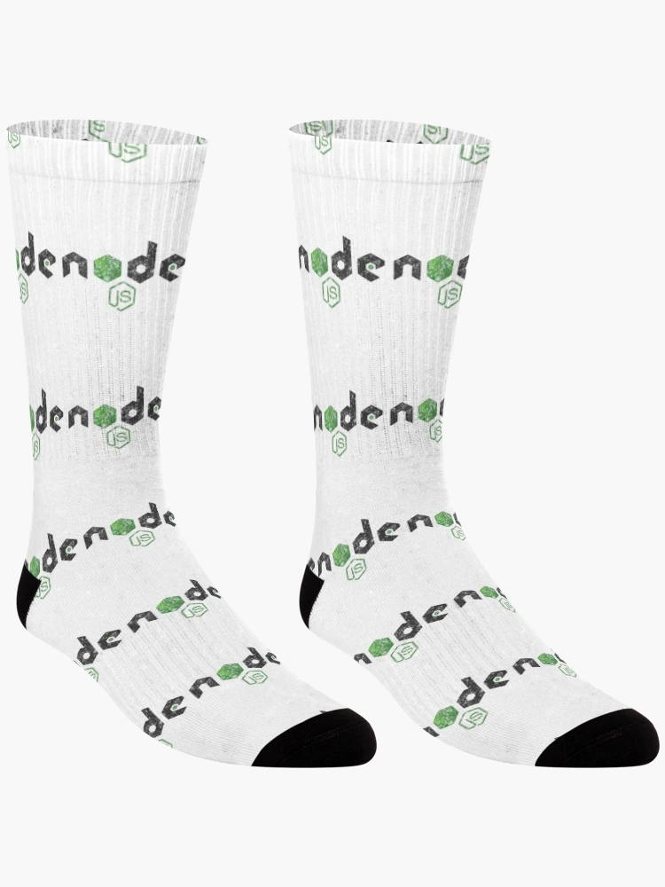 Thumbnail 3 of 5, Socks, Retro NodeJS JavaScript Programmer designed and sold by vladocar.