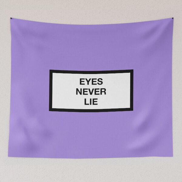 Item preview, EYES NEVER LIE designed and sold by asymmetrickid.