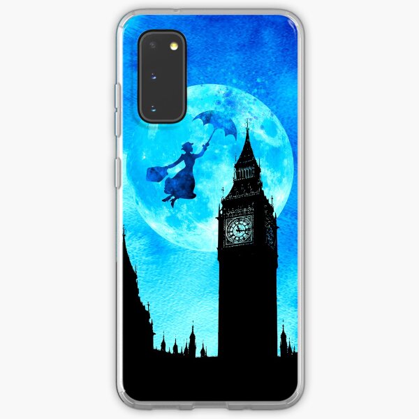 Magical Watercolor Night - Mary Poppins Samsung Galaxy Soft Case