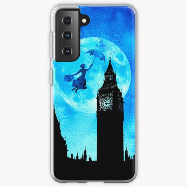 Magical Watercolor Night - Mary Poppins Samsung Galaxy Soft Case