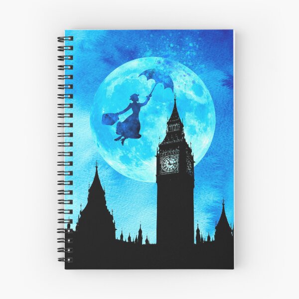 Item preview, Magical Watercolor Night - Mary Poppins designed and sold by maryedenoa.