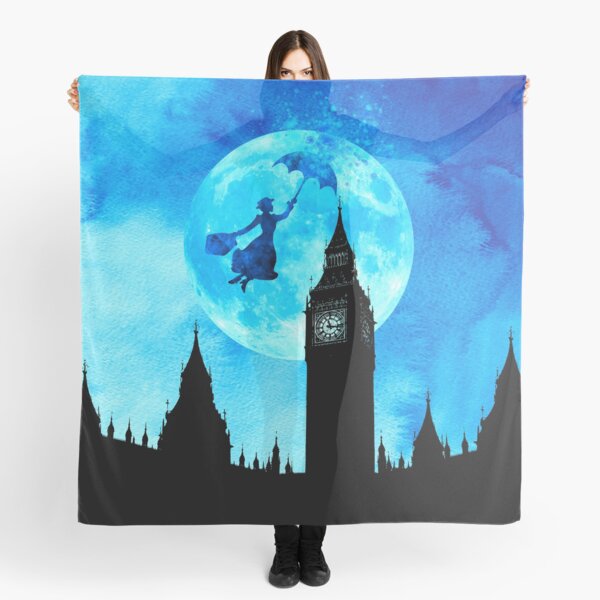 Item preview, Magical Watercolor Night - Mary Poppins designed and sold by maryedenoa.