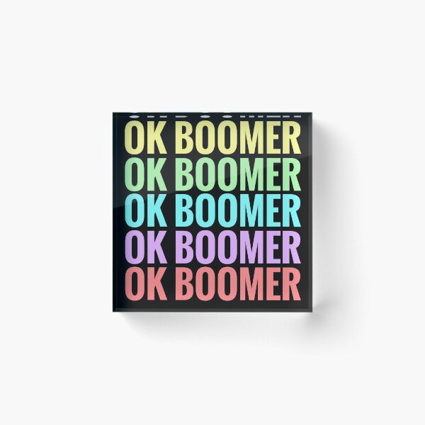 Item preview, ok boomer designed and sold by voiddestiel.