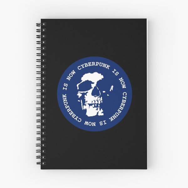 Item preview, Cyberpunk is now skull - Navy Blue designed and sold by MOREDANKMEMES.
