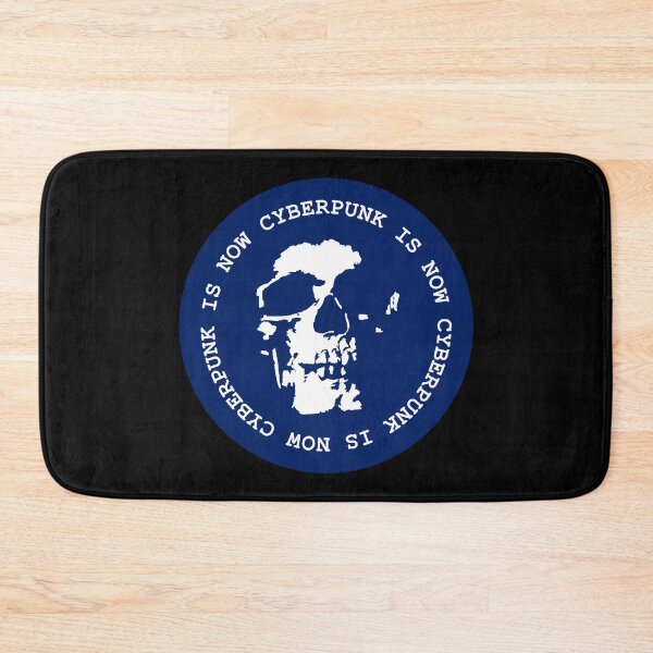 Item preview, Cyberpunk is now skull - Navy Blue designed and sold by MOREDANKMEMES.