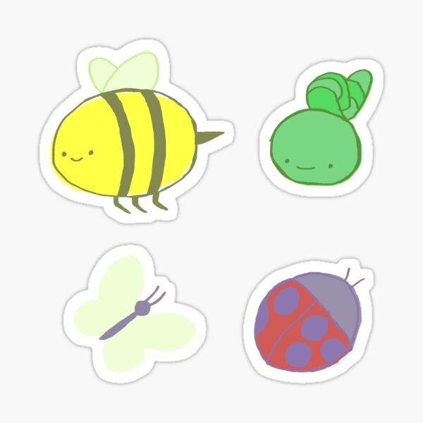 Adventure Time™ end credits pattern Sticker
