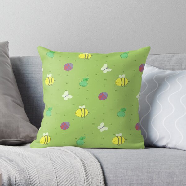 Adventure Time™ end credits pattern Throw Pillow
