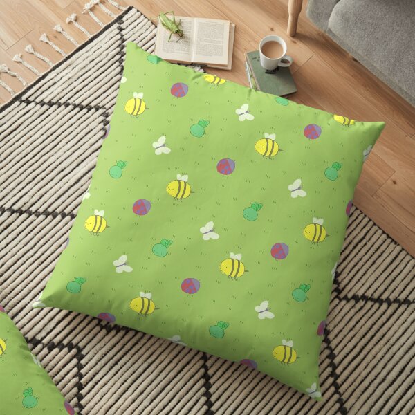 Adventure Time™ end credits pattern Floor Pillow