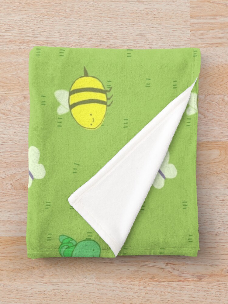 Alternate view of Adventure Time™ end credits pattern Throw Blanket