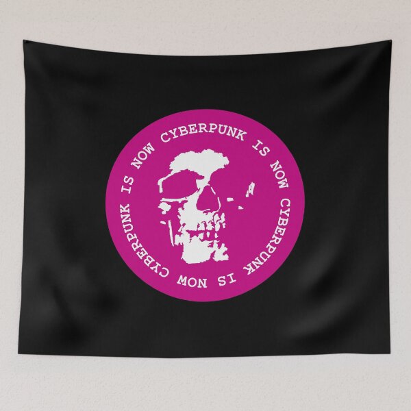 Item preview, Cyberpunk is now skull - Magenta designed and sold by MOREDANKMEMES.