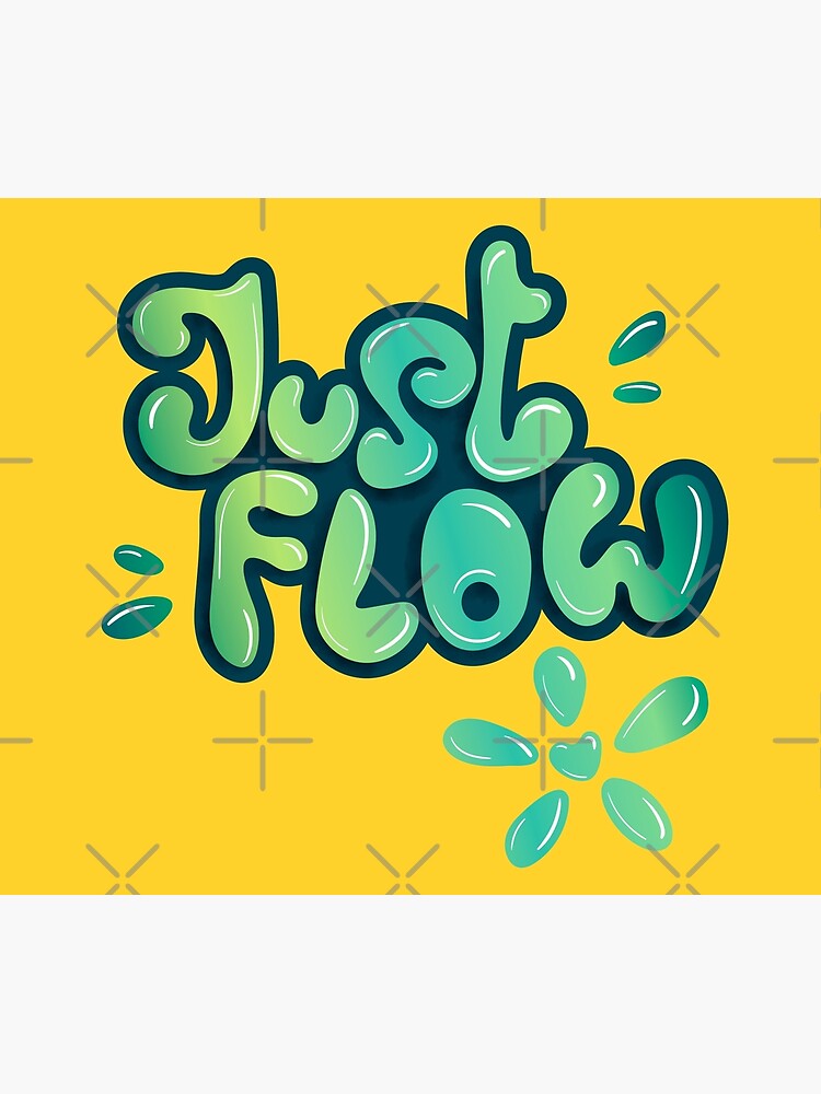 Just flow liquid lettering by nobelbunt