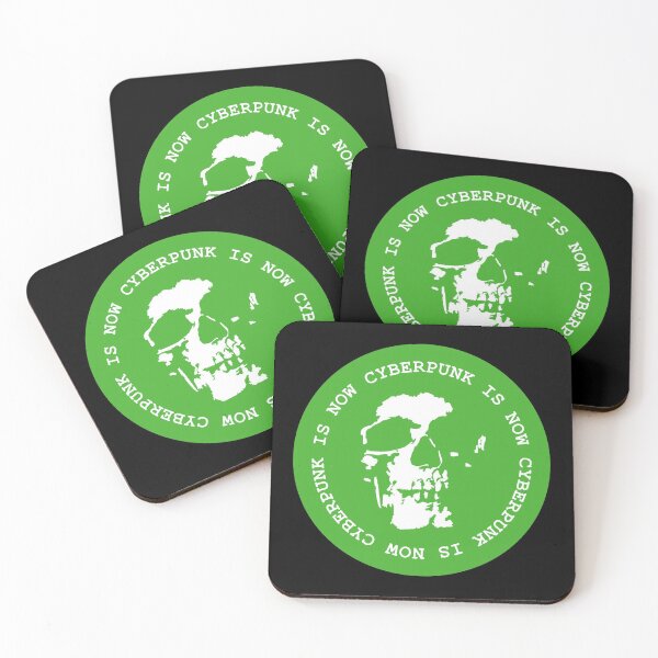 Item preview, Cyberpunk is now skull - Green designed and sold by MOREDANKMEMES.