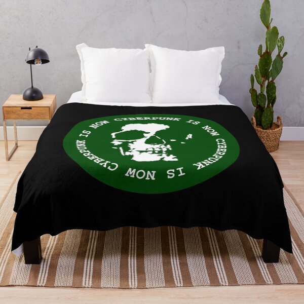 Item preview, Cyberpunk is now skull - Forest Green designed and sold by MOREDANKMEMES.
