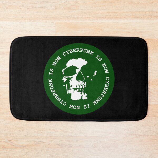 Item preview, Cyberpunk is now skull - Forest Green designed and sold by MOREDANKMEMES.