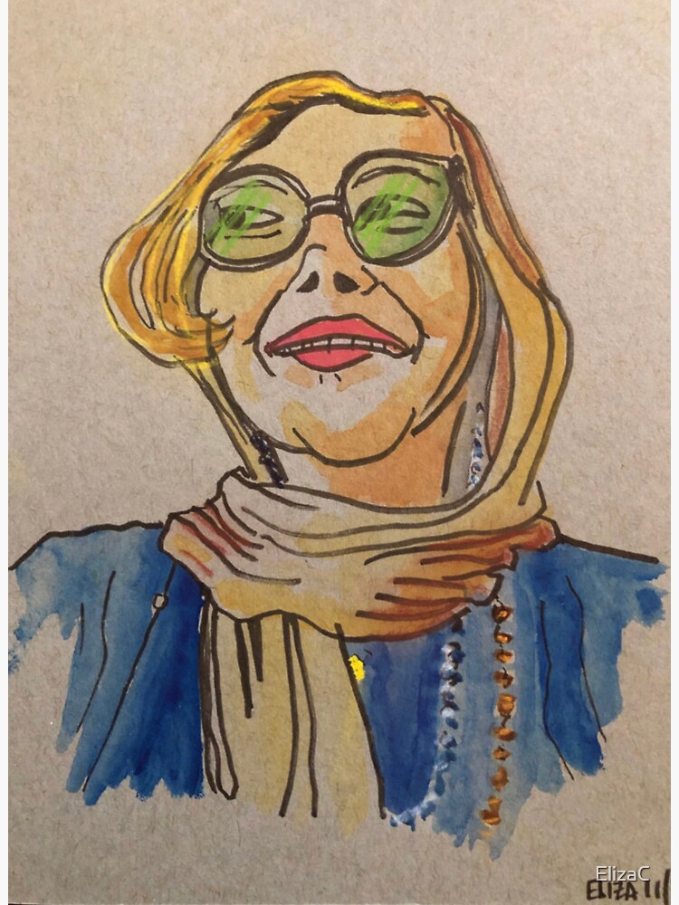 Debonair Lady in a Head-scarf by ElizaC